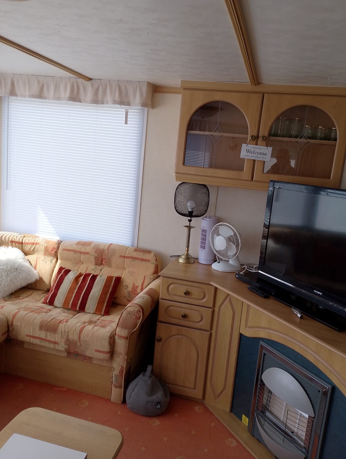 STATIC CARAVAN 6 BERTH FOR SALE SITED AT GOLDEN PALM, CHAPEL ST