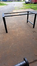 BESPOKE CUSTOM 'H' DESIGN TABLE FRAME  BAR STEEL DESK BAR BREAKFAST ISLAND