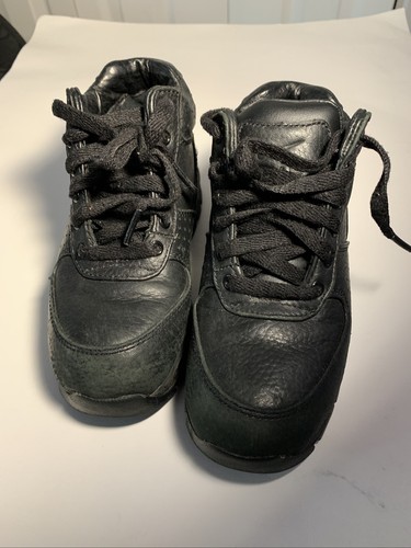 Nike 311568-001 Air Max Goadome Youth ACG Black Leather Hiking Boots Size 13C - Picture 3 of 12