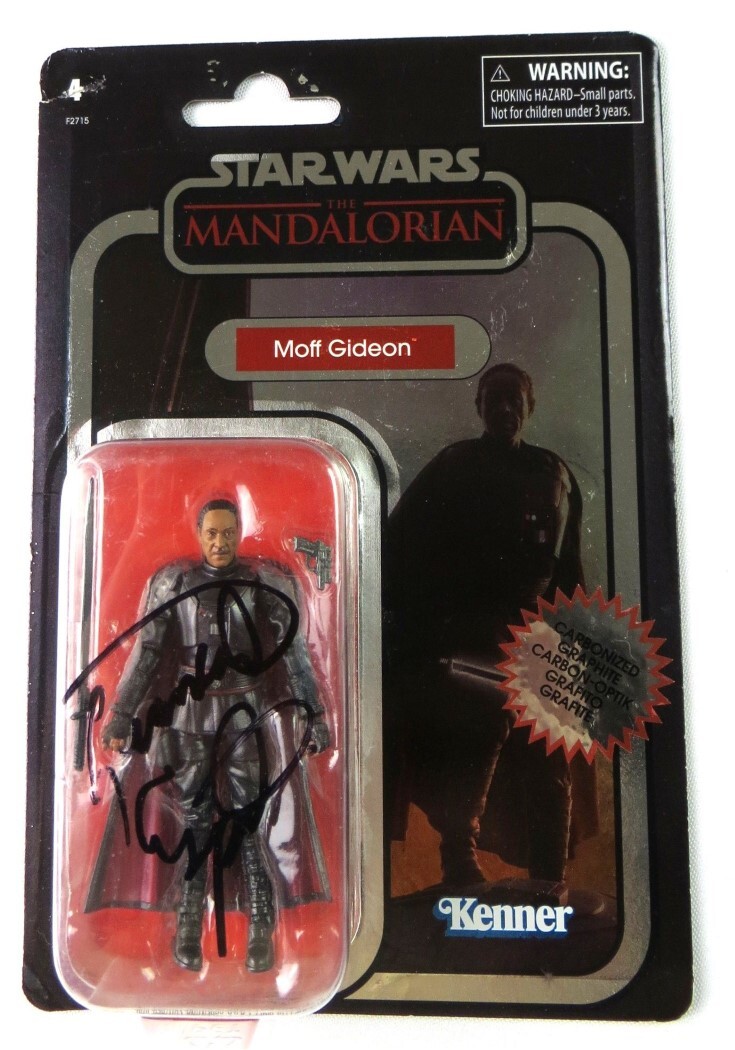 Giancarlo Esposito Autographed Action Figure The Mandalorian