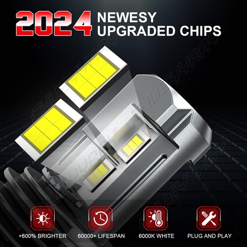 2Pcs 5x7" 7x6" LED High Low Beam Headlights For Ford E 150 E 250 E-350 Econoline - Afbeelding 9 van 12