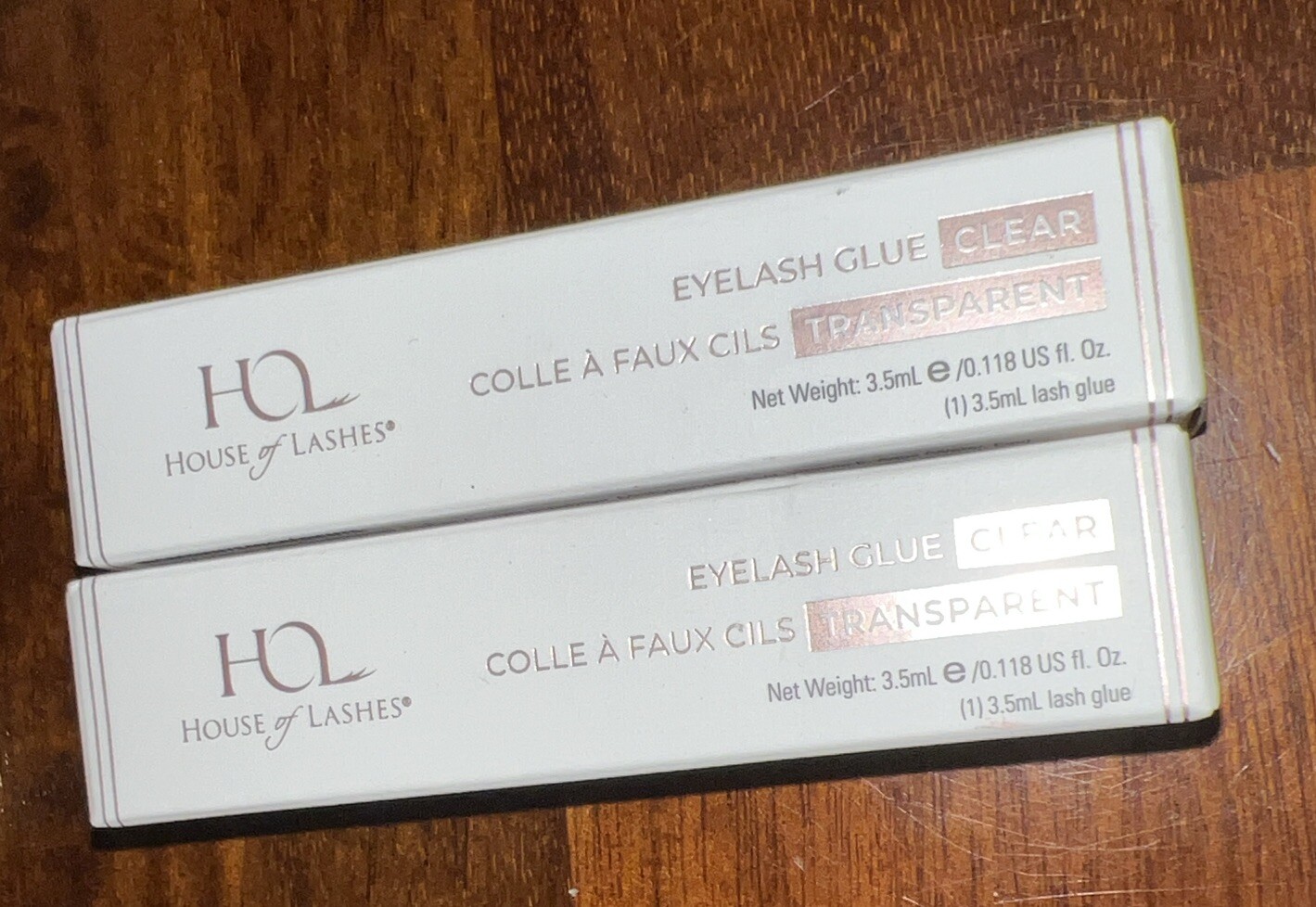 2 House Of Lashes HOL Clear Eyelash Glues 3.5 ml Each eBay