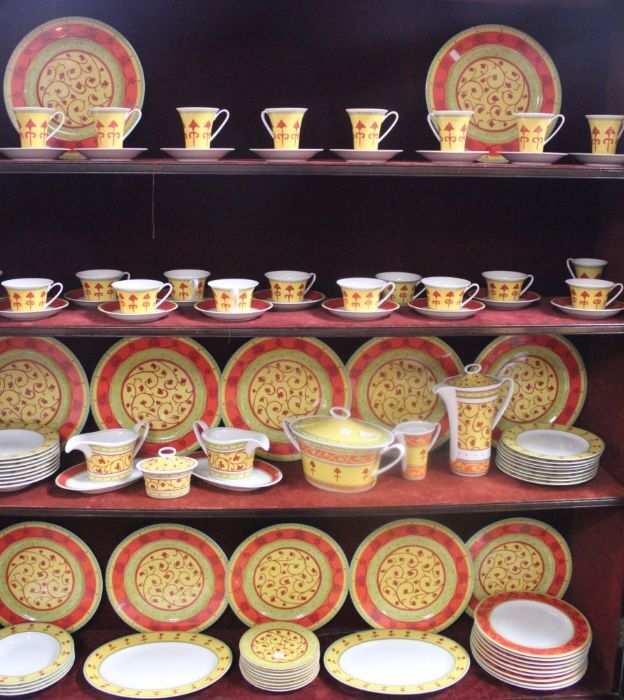 英国製 WEDGWOOD BOKHARA ボウル & ソーサー 3セット