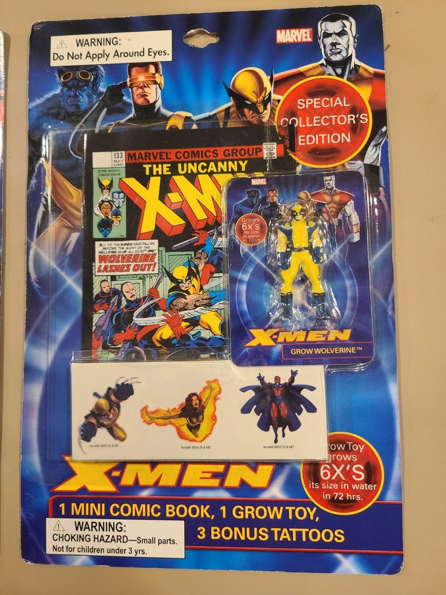 MARVEL ヴィンテージアメトイショップ購入品　15体まとめ売り　高16cm X-Men Wolverine & Magneto Mini Comic Book Marvel Grow Toy, Temp