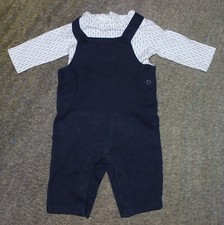 Janie And Jack Baby Boys Outfit Pants  Shirt - Size 0-3 Months - EUC