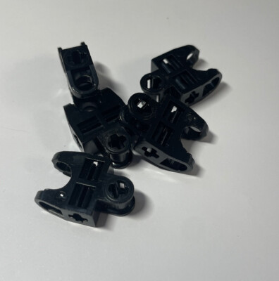 5x LEGO Technic axle connector ball joint connector 32174 2x3 black 4119328