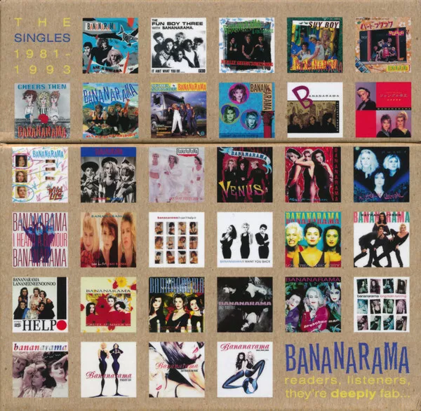 ‘Bananarama’ ‘In a Bunch’ The CD Singles Box Set 1981-1993 BRAND NEW