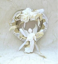 Angel In Heart Handmade Christmas Ornament Religious Holiday 