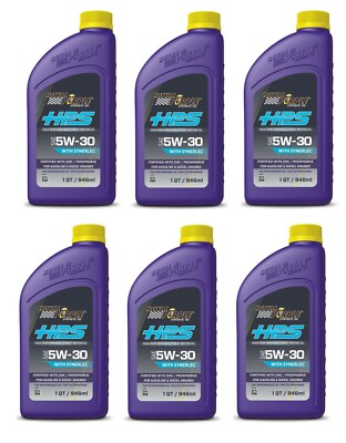 Royal Purple HPS High Performance Street Synthetic 5W30 Motor Oil