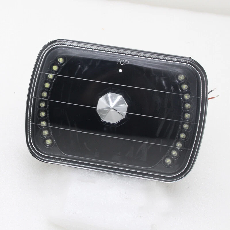 Pair 5x7" 7x6" LED Headlights Fit For 1982-1993 Chevy S10 Blazer GMC S15 82-93 - Image 3 of 4