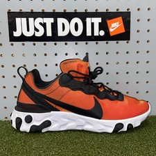 Nike React Element 55 Premium Running Shoes Men\'s 8 Sunrise‎ Orange Athletic Run Nike React Element 55 Premium Sunrise for Sale  main image 2