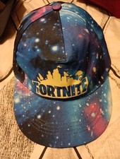 Fortnite Blue Galaxy Snapback Adjustable Baseball Cap