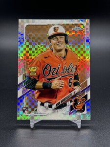 2021 Topps Chrome Ryan Mountcastle Rookie RC X-Fractor #63 Baltimore Orioles