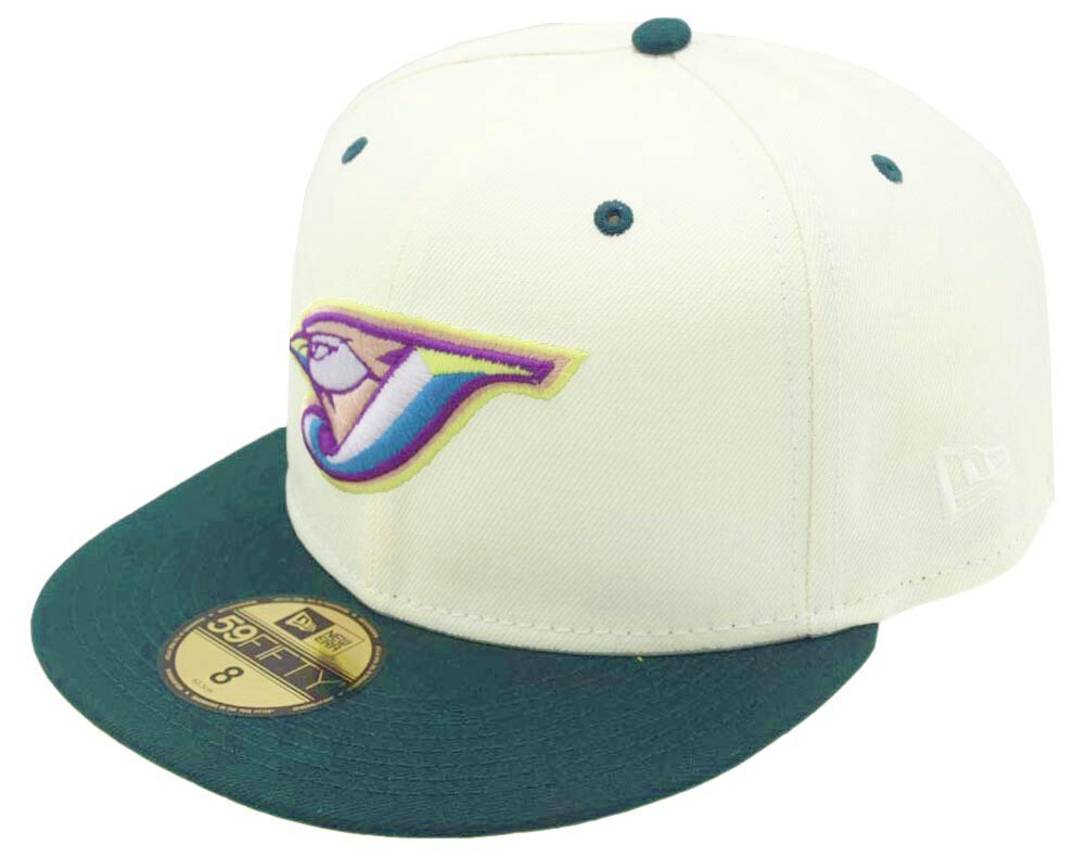 New Era Toronto Blue Jays Vanilla Sidepatch 59fifty Fitted