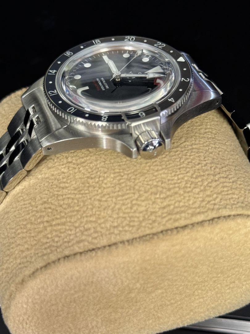 YEMA Superman II 500 GMT Black Dial 39mm YGMT22C39-AMS Men's YEMA Superman II 500 GMT Black Dial 39mm YGMT22C39-AMS Men's