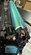 HP 212A W2121A Cyan LaserJet Toner Cartridge Very Low