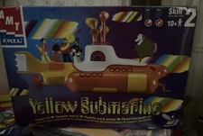 1999 Sealed AMT Yellow Submarine The Beatles Plastic Model Kit Vintage #30097