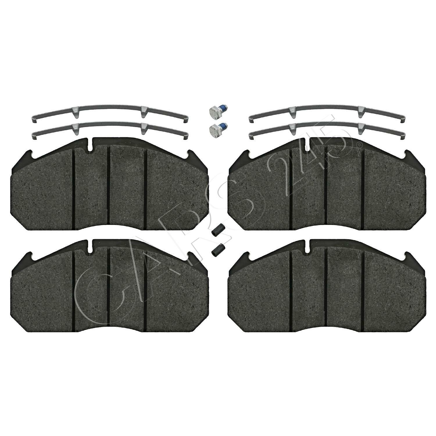 FEBI Rear Front Disc Brake Pad Set Fits RENAULT TRUCKS Magnum  