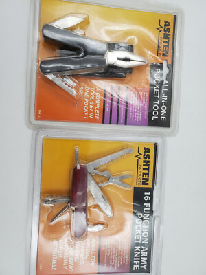 Multi-Function Knife & Pocket Tool Ashten Products NIB
