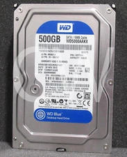 Western Digital BLUE WD5000AAKX 500GB 7200RPM 6Gb/s 3.5" SATA Hard Drive