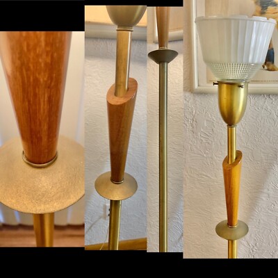 米60sヴィンテージランプ 真鍮 made in USA ジェラルド・サーストン 米