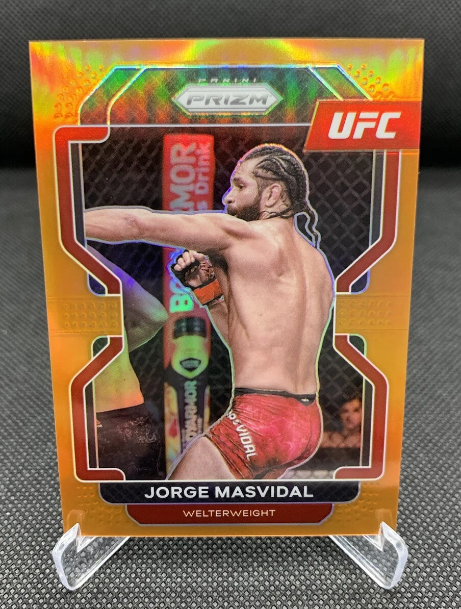 Jorge Masvidal /99 Orange 2022 Panini Prizm UFC #116