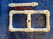 Clone Machine Kit Inverted Bucket Manifold Hydro w/ Riser EZ 360 Jets Sprayer 