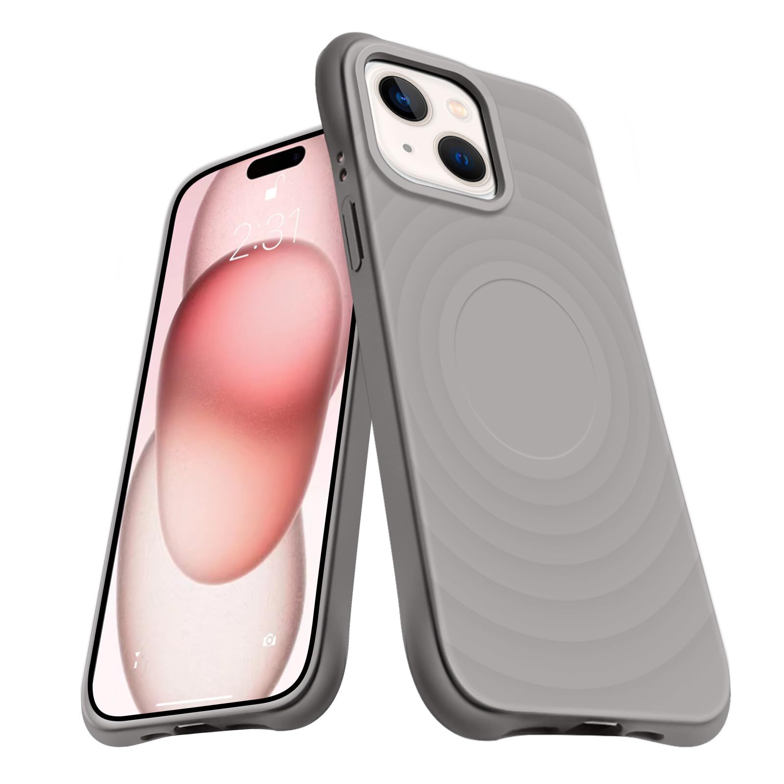 for iPhone 15 Case MagSafe Compatible Silicone Shockproof iPhone 15 Thin Sm 481-image