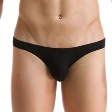 Men Briefs Bikini Underpants Comfy see through Low-Rise Sexy Underwear Trunks