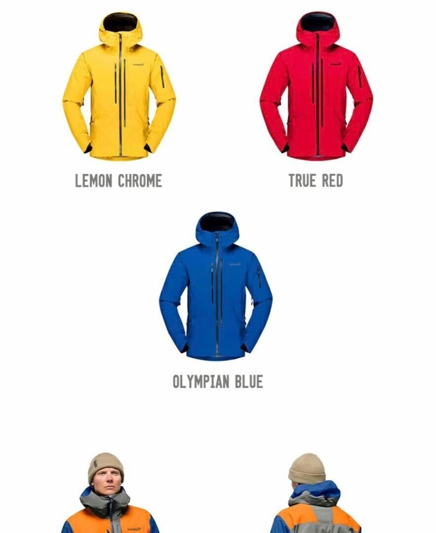 Norrona Lofoten Gore-Tex Pro LEMON CHROME Men's Ski Norrona Lofoten Gore-Tex Pro LEMON CHROME Men's Ski