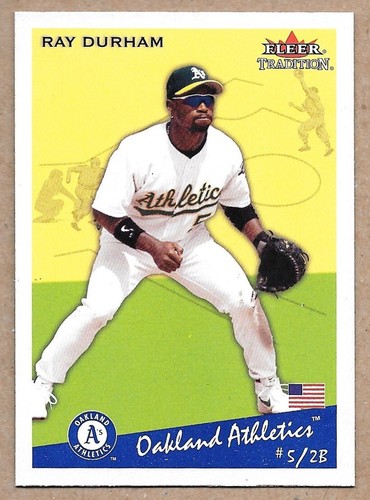 2002 Fleer Tradition Update #U264 Ray Durham Oakland Athletics