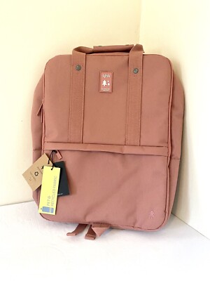 Lefrik - Sac à dos pour ordinateur portable Handy décontracté et pratique - Tissu 100 % recyclé - Eco Friendly, New Mustard, L