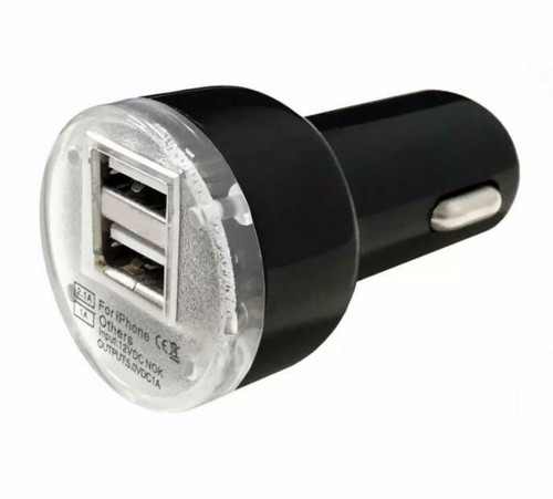 2X Dual USB Car Charger Adapter 2.1A For iPhone 4 5 6 7 LG HTC Universal Samsung - Picture 4 of 6