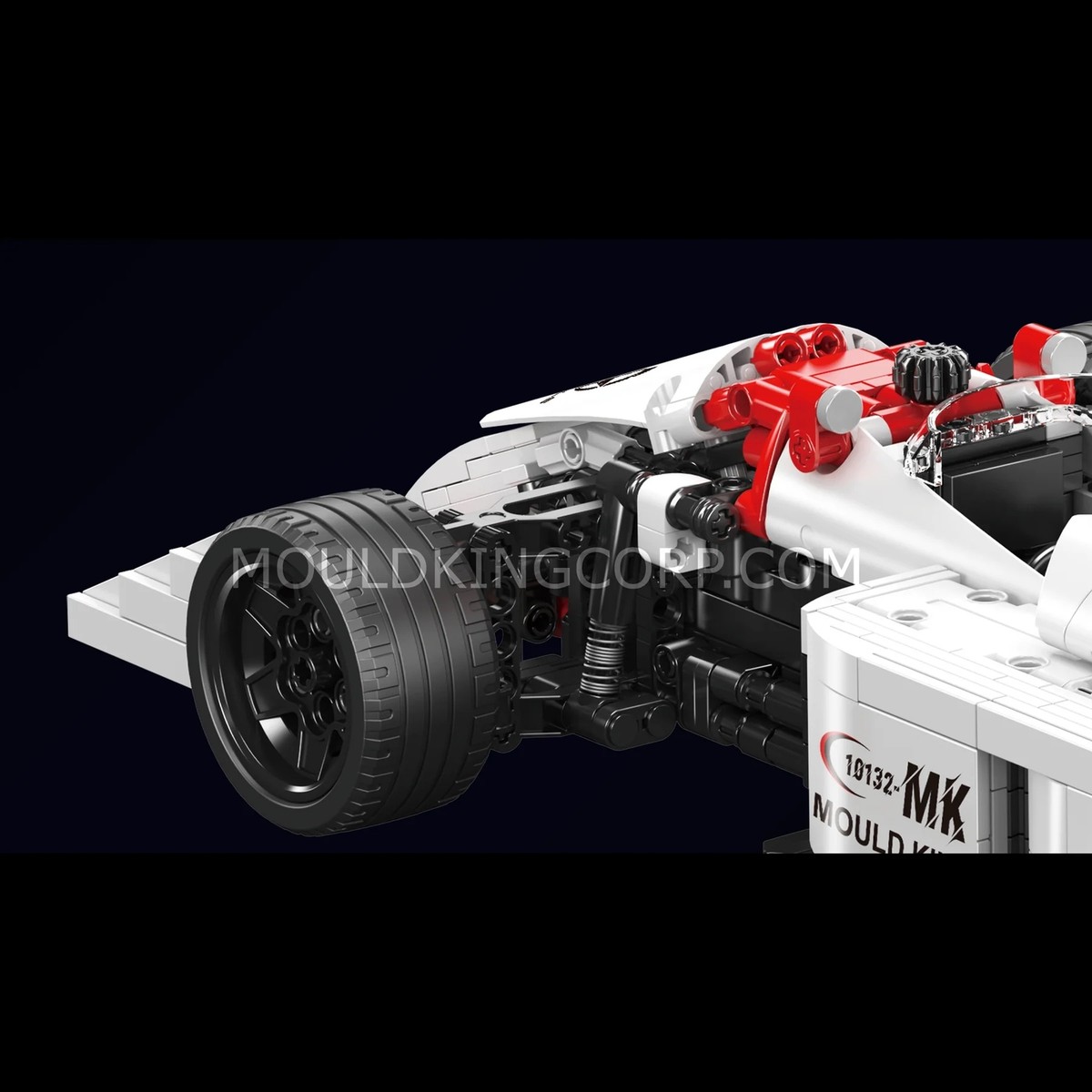 Mould King 13171 Formula 1 Telecomandata: Set Mattoncini 1257 Pezzi Per Adulti. Auto Da Corsa Con Sterzo, Sospensioni E App. Modello Da Collezione