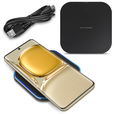 Wireless Qi Ladestation Huawei P50 Pro Plus Charger Kabellos Induktiv Ladegerät