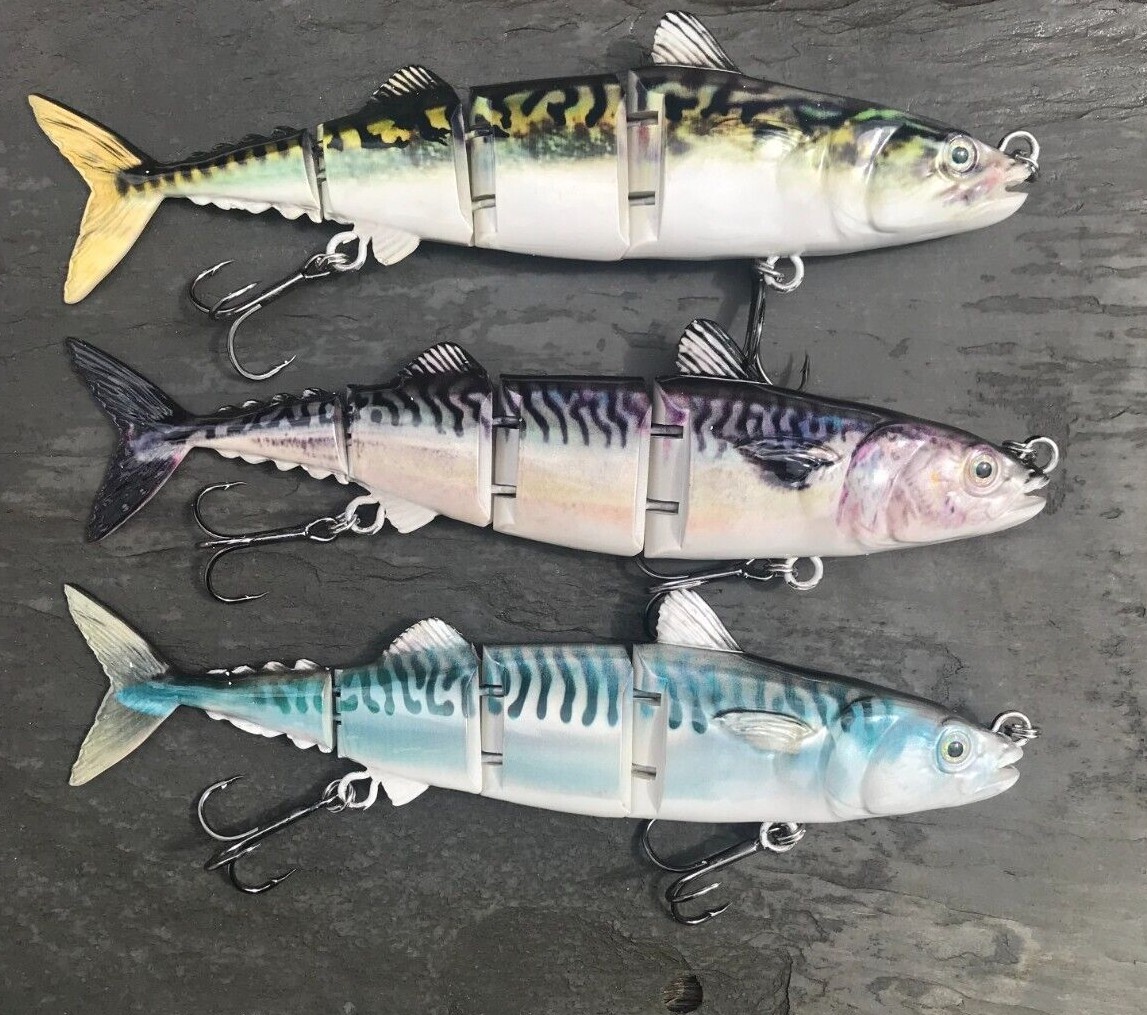 Life Like Mackerel Lures, For Dredge Spreader Bar Trolling For Bluefin Tuna  UK