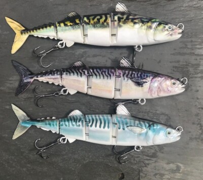 Life Like Mackerel Lures, For Dredge Spreader Bar Trolling For Bluefin Tuna  UK UK