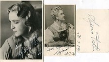 Sylvia Fisher Autographs (3)