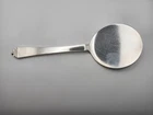 Georg Jensen 纯银金字塔番茄服务勺子 7 1/2 英寸旧 G.I. 标记