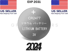 New CR2477 Replacement batteries for ROTOR POWER CRANKS CR2477