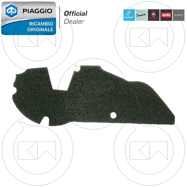 Filter Schwamm Luft Original Aprilia Scarabeo 4T 100 2010-2012 VAA00/VAC00-image