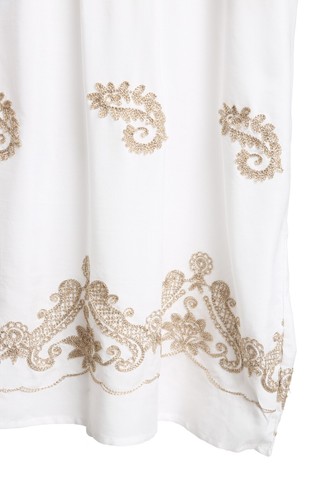Mini Vestido de Encubrimiento ComfyLuxe Patrón Paisley Bordado - Imagen 10 de 10