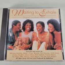 Whitney Houston CD Waiting to Exhale 1995 Original Movie Soundtrack