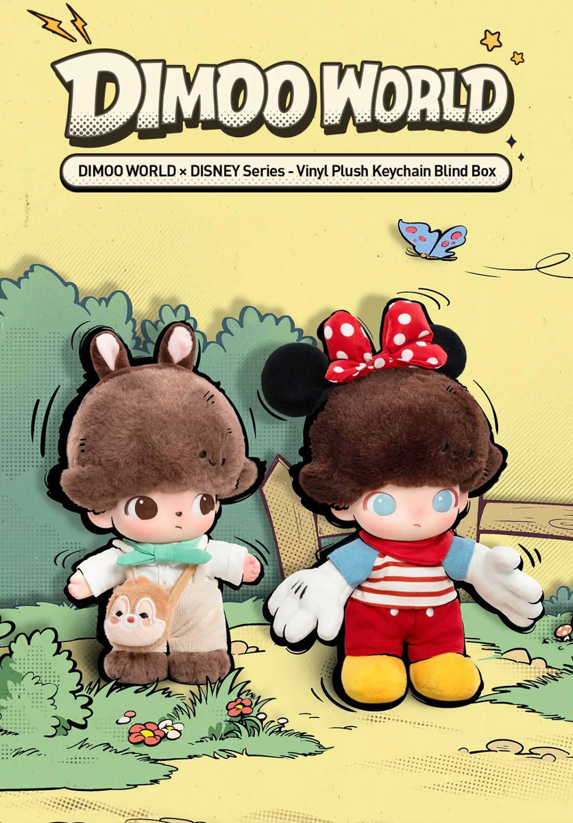 【お値下げ⭕️】DIMOO WORLD X DISNEY シリーズ Dimoo World x Disney Series Blind Box - myplasticheart