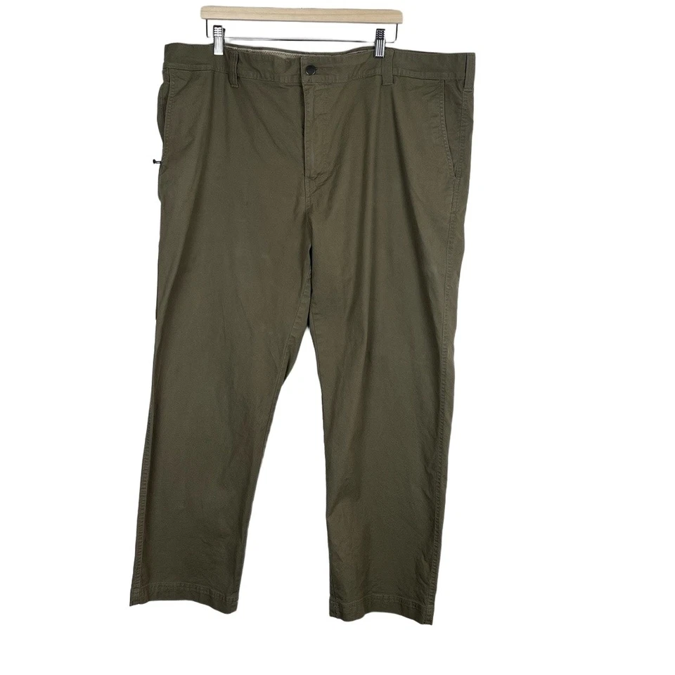 Columbia Chinos Mens Size 46/30 Olive Green Casual Multi-Pocket Hiking Outdoor - Image 2 of 4