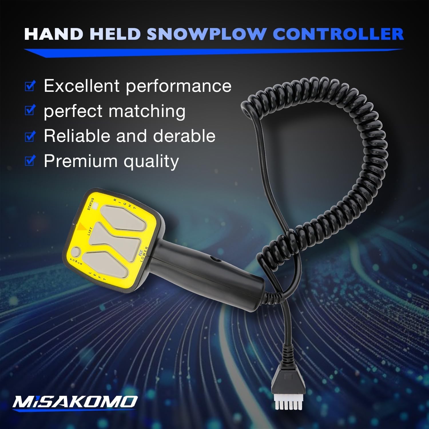 Handheld Snow Plow Controller For Meyer Diamond Snow Plow Blade E-47 E-60 E-57