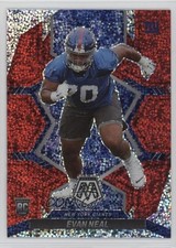 2022 Panini Mosaic Rookies Redemption Pack Red Sparkle Prizm Evan Neal #368 0c6