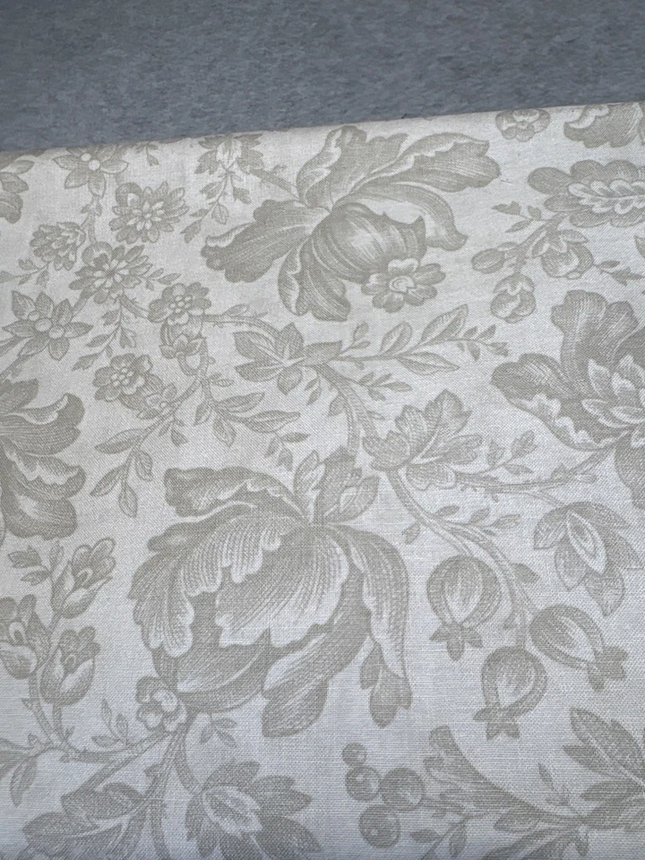 Moda Whitewashed Cottage 3 Sisters Cotton Fabric 1/2 yard x 44" Floral Pattern - Image 4 of 4