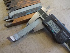 Lathe tools selection