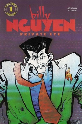 Billy Nguyen, Private Eye (Vol. 2) #1A FN; Caliber | Error Edition - w/Bag+Board
